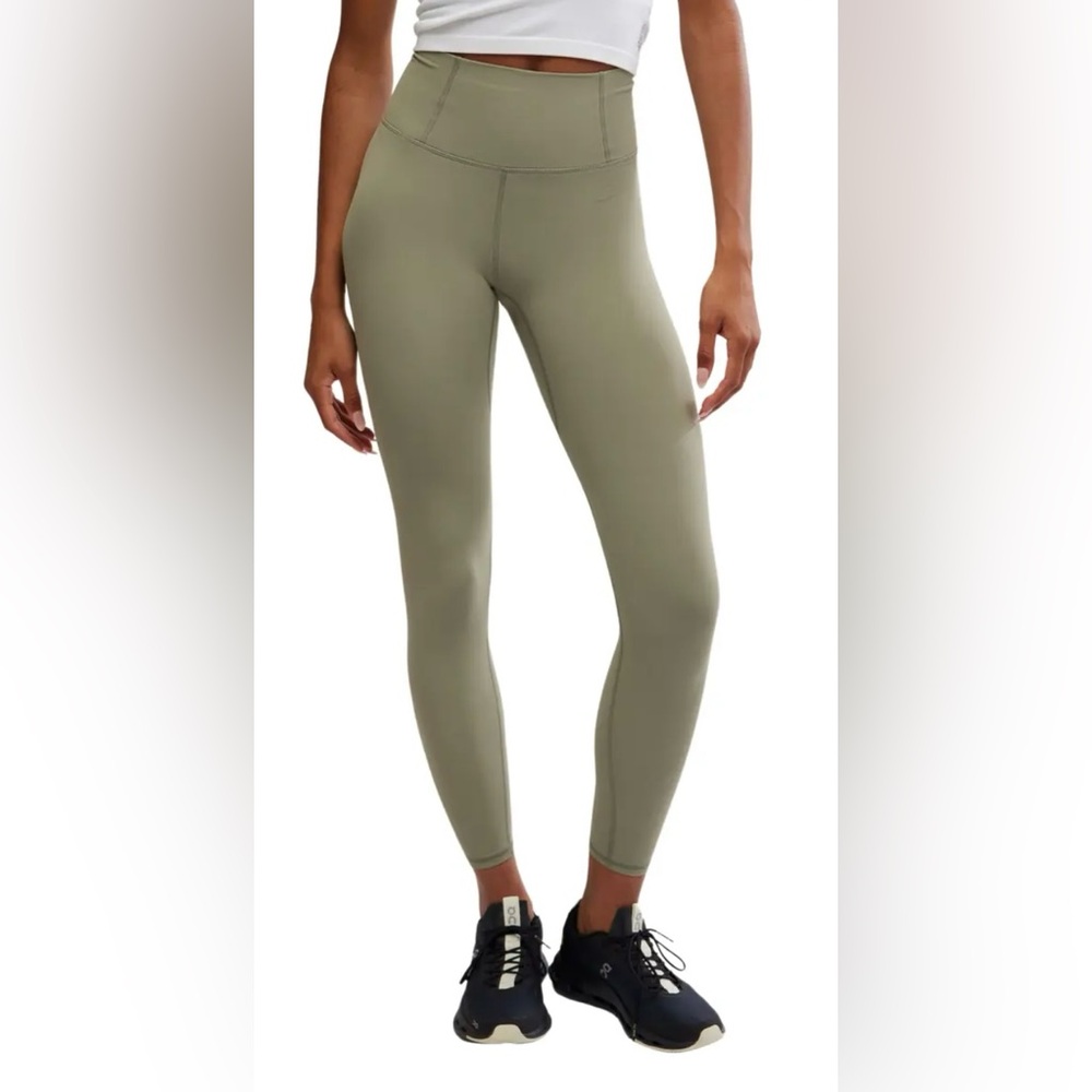 Free People movement Sage Green Active Capri Leggings NWT